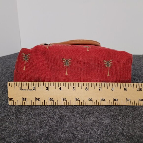 Accessories Unlimited Palm Trees Leather Handled Bag - Picture 9 of 12